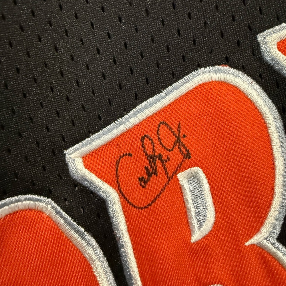 Black and Orange Sports Jersey